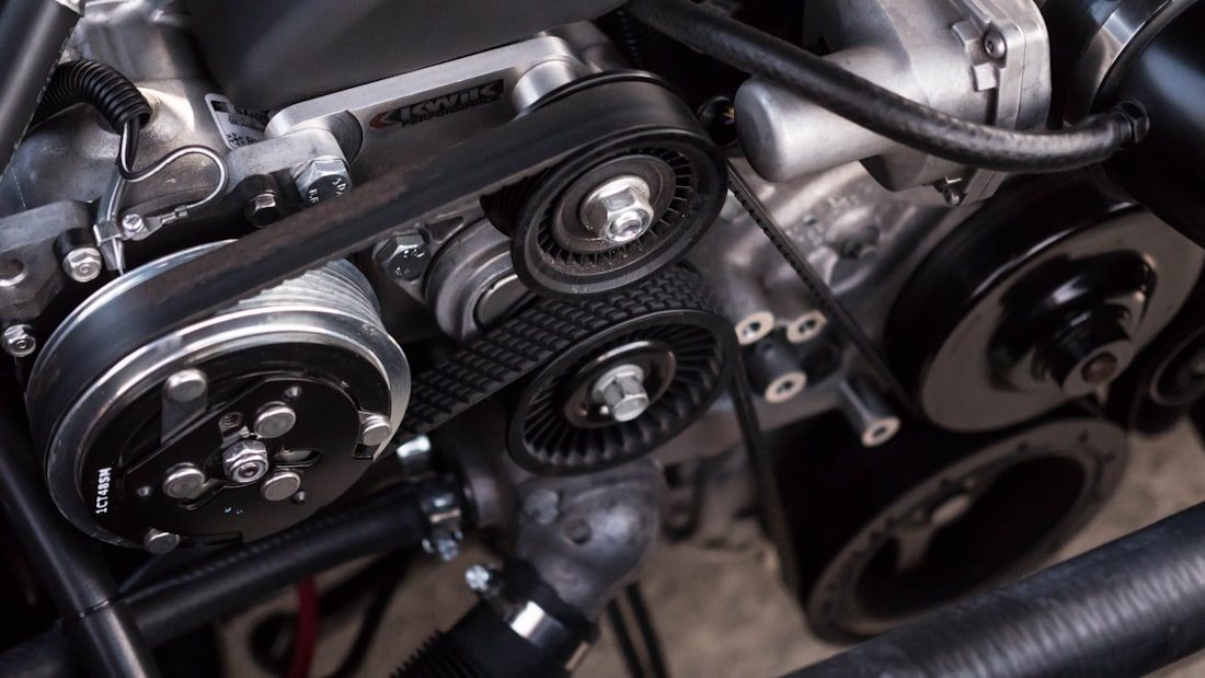 Engine repair work